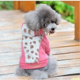 Happy  stereo  wool coat the dog dog clothes qiu dong outfit 