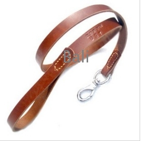 The dog with cattle skin traction belt width soft money pet traction rope dog traction rope 