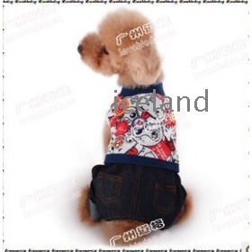 Doug American cartoon cowboy breeches dog clothes qiu dong outfit pet teddy paragraph act the role ofing 