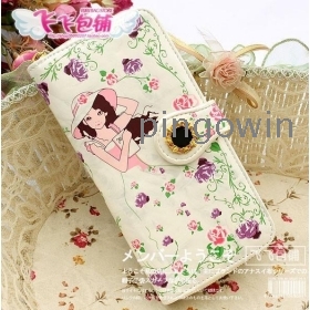 2012  girl Ms. purse female long paragraph cute purse Korean ladies Korean cute wallet