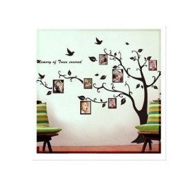 Supernova Sales,Free shipping,Hot selling Print type tree wall tattoo,room DIY Decoration Fashion Wall Sticker,100*135cm
