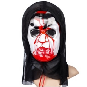 Halloween party mask Halloween costume props terrorist faces monolithic the devil screamed mask mask skeleton 