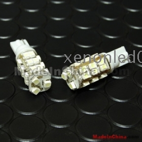 Free shipping wholesale 100pcs T10 Car High Power 168 194 W5W White 28 SMD LED Wedge Light Bulb Lamp 12V 