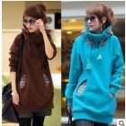 free shipping Han  thick long sleeve guard coat 