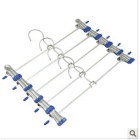 Stainless steel pants wearing trousers clips trousers trousers rack can be adjusted C569 pants wearing trousers clips 