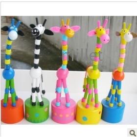 Children's wooden toy sell like hot cakes barrel  educational  advertising promotional products random 