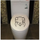 Cute little pig toilet adornment to stick cartoon toilet B816 