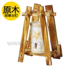 Novelty !!! Rustic Modern table lamp light for bedroom living room,wood romantic lighting for home party wedding FREE shipping