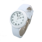 Cute Fashion Leather Band Women Wrist Watch