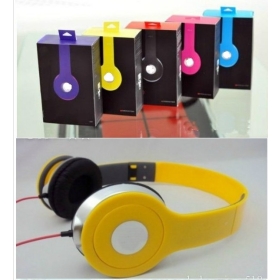 HOT sales white/black/red/blue/yellow  headphone colors headphones
