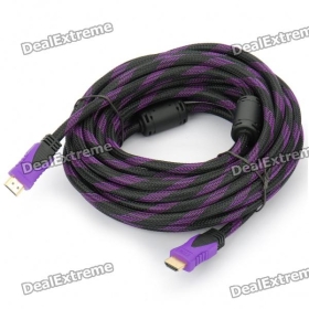 Gold Plated 1080P HDMI V1.3 Male to Male Shielded Connection Cable - (10M-Length) SKU:81396