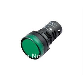 10pcs 36V 16mm Green LED Power Indicator Signal Light