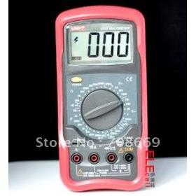 UNI-T UT52 UT-52 LCD Digital Multimeter AC DC Voltmeter Amp Ohm Capacitance Tester
