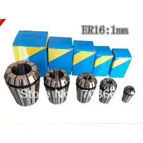 Full sets ER16 1mm precision spring collet for CNC milling lathe tool and spindle motor