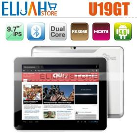  Cube U19gt RK3066 Dual Core Android 4.0 tablet pc 1G 16gb 9.7 inch IPS Capacitive screen Dual Camera HDMI BT