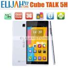 5.5'' Cube A5300 Talk 5H Android 4.2 1G/4G 1.2GHz MTK6589 Quad Core 3G mobile phone Dual Camera Dual SIM Bluetooth GPS FM