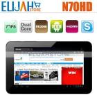 Yuandao N70 HD Dual Core RK3066 tablet 7 inch IPS Capacitive 1024*800 1G/16G Android 4.1 Jelly bean WiFi Camera HDMI Vido N70
