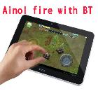 free shipping android 4.1 7inch ainol flame/fire dual core dual camera AML8726-MX 1.5GHz 1GB/16GB with metal shell bluetooth