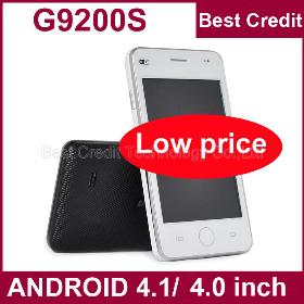 Freeshipping  EASTCOM G9200S SC6820 Android 4.1.1 smartphone 4.0" Dual band dual sim black white Russian in stock G9200