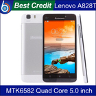 In Stock! Lenovo A828T MTK6582 Quad Core 5.0 Inch Cell Phone 1GB 8GB ROM 1.2GHZ 1280x720 8MP GSM/Kate