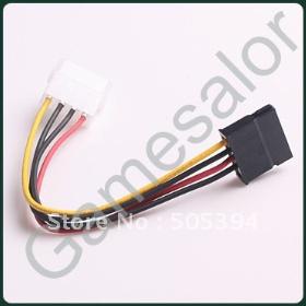 free shipping IDE to Serial ATA SATA HDD Power Adapter Cable #9512