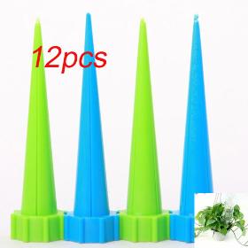 12Pcs/lot Garden Cone Watering Spike Plant Flower Waterers Bottle Irrigation System Free shipping