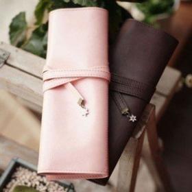 Free shipping 10pcs/lot Retro pen bag, twilight pencilcase ,cosmetic bag,2Colors Mixed