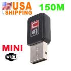US Stock To USA CA 150M USB WiFi Wireless Network Card 802.11 n/g/b LAN Adapter UPS Free Shipping 10Pcs/Lot Wholesale Dropship