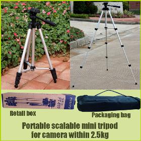 Brand New Stand Hold Mini Lightweight Universal Flexible Portable Camera Tripod For Video Recorders Free Ship