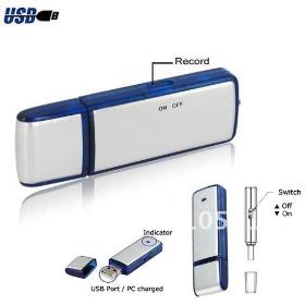 Singpore post 4GB Digital Voice Recorder II + USB Flash Memory Stick Drive