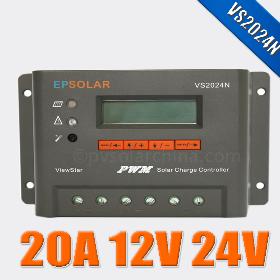 20A ViewStar 2024N 12V 24V Auto EP PWM Solar Charge Controller