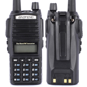 Hot! BaoFeng Newest Handheld Radio UV-82 Dual Band 136-174MHz&400-520MHz with Double PTT Button New Design Walkie Talkie