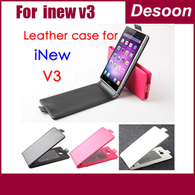 For Inew V3 Case, New High Quality Genuine Filp Leather Cover Case For Inew V3 CASE free shipping