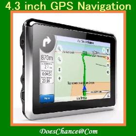 Hot selling Turkey Menu 4.3 inch built-in 4GB GPS navigation, free 3D Maps