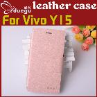Duegu leather case for Vivo Y15, colorful high quality Vivo Y15 leather case cover hot sale in stock!