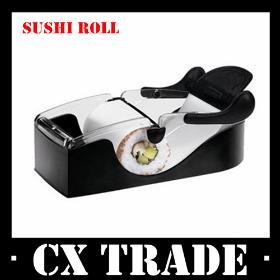 Free shipping New DIY easy sushi maker roller machine tools perfect kitchen gadget #8319