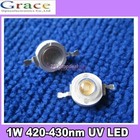10pcs High Power 1w UV violet LED 420-430nm Aquarium fish tank