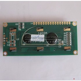 50pcs/lot 5V Character LCD Module Display LCM 1602 162 16X2 Compatible with HD44780 blue blacklight white character