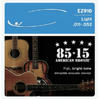 Free shipping 10set/lot EZ910 Light(.011-.052) acoustic guitar string