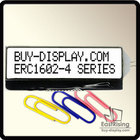 Free Shipping,2pcs/lot,1602 16x2 Character Serial SPI and I2C Interface COG LCD Module Display with Metal Pin Black on White