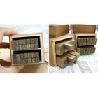 free shipping Wooden Stamps AlPhaBet and letters seal uppercase lowercase wooden stamp set/28 pcs antique stamp one set price