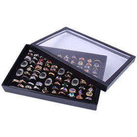Free Shipping Free Shipping! 100PC Rings Gift Jewelry Boxes Cases Display 30x19x4cm(11 6/8"x7 4/8"x1 5/8") (B20004)