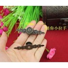 Mini long handle 64MM alloy handle drawer pulls jewelry box handle antique handle