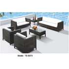 Sectional sofa set Rattan Outdoor Furniture Lounge Sofa Setting Chair Sunbrella Fabric
