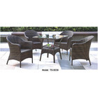 Garden Bar Stool & Table,Outdoor Patio Rattan Bar Set Iron frame, All Weather Furniture,PE Wicker Garden Bar Set