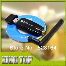 300Mbps 300M Wireless USB WiFi Wi Fi Wi-Fi Adapter With External Antenna Wholesale Free Drop Shipping#LW06-B