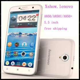 56lanugage free shipping New Lenovo A850/a850i/a850 plus phone 5.5 inch Android 4.2 GPS WCDMA 3G Smart Phone