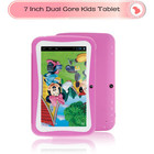 New M755 RK3026 Dual Core 1.2GHz CPU 512MB 4GB ROM with 7 Inch Capacitive Screen Android 4.2 Kids Tablet PC and Dual Camera