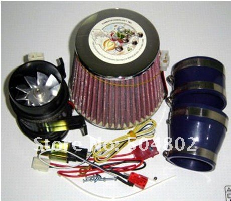 5000 Electric Supercharger Turbocharger Whole 5000 Electric Supercharger Turbocharger Kit Metal Wheel Two Motor 330whigh Quality