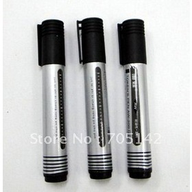 Free shipping+64pcs wholesale! Big size Black/Red/Blue permanent marker pen/pens, Multi-function stationery gel-ink marking pen